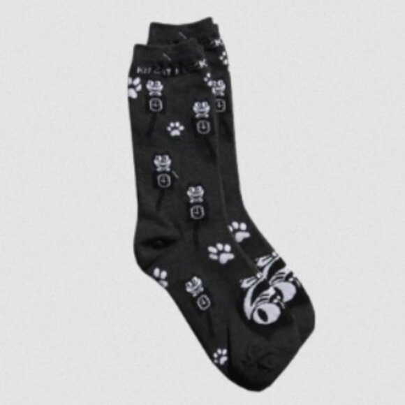 Harveys Smiling Gray Kit-Cat Klock Clock Socks - Picture 2 of 2